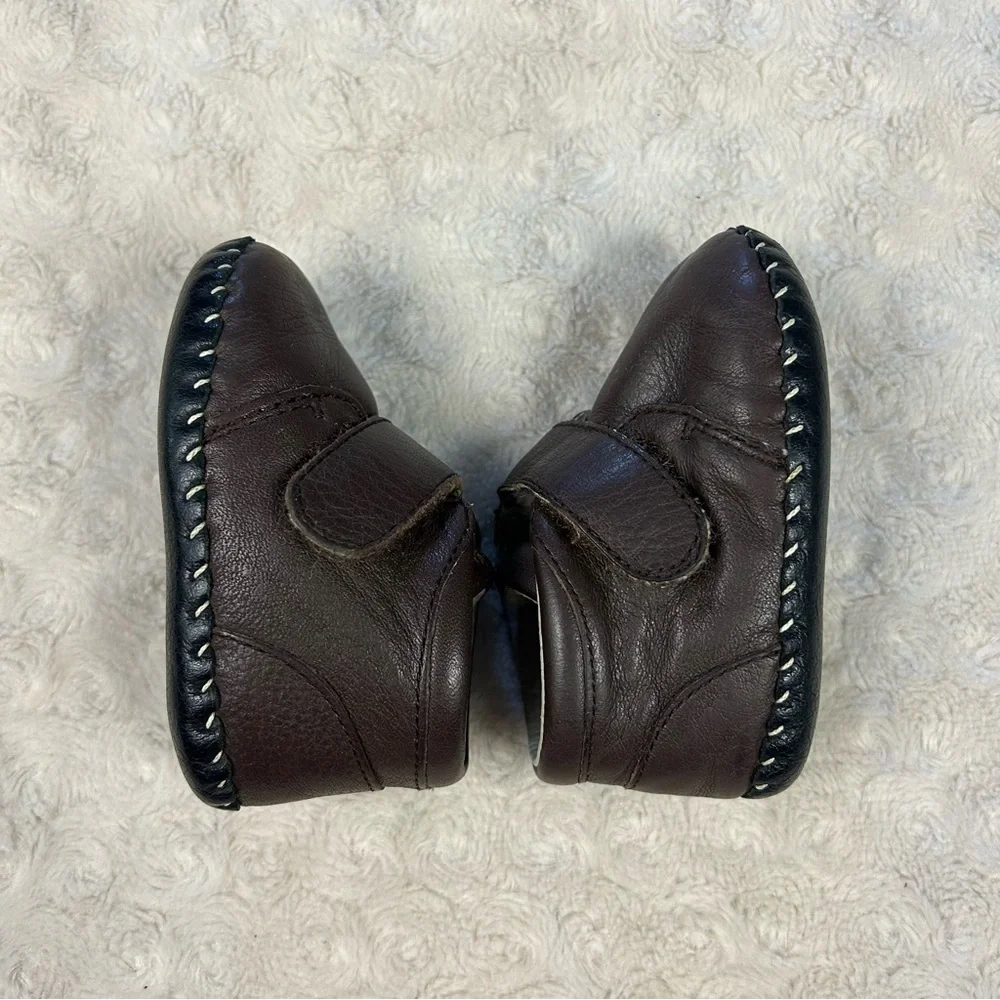 Pediped Baby Boy Dylan Boots Size 6-12 Months Brown
